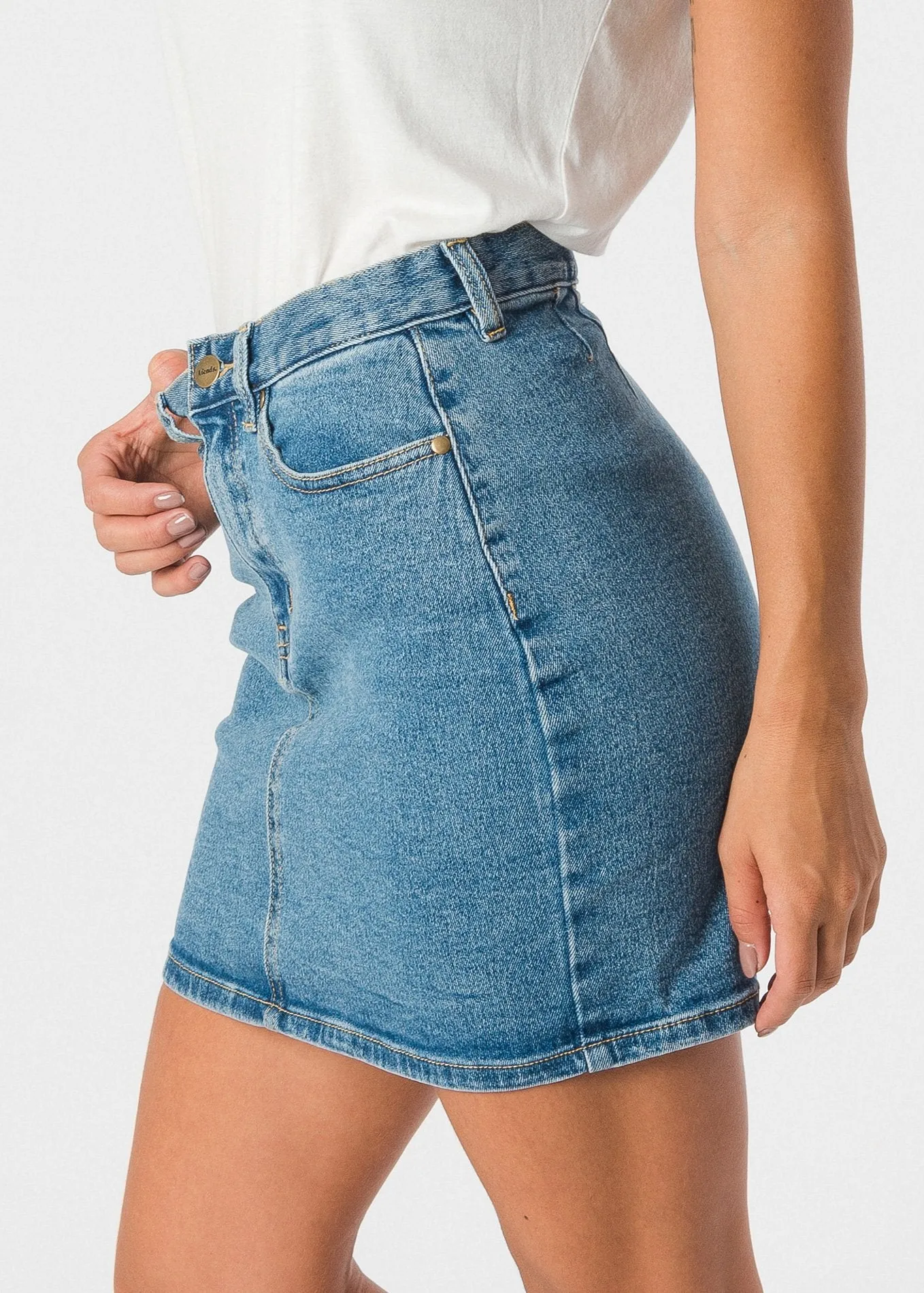 Afends Womens Chevy - Denim Skirt