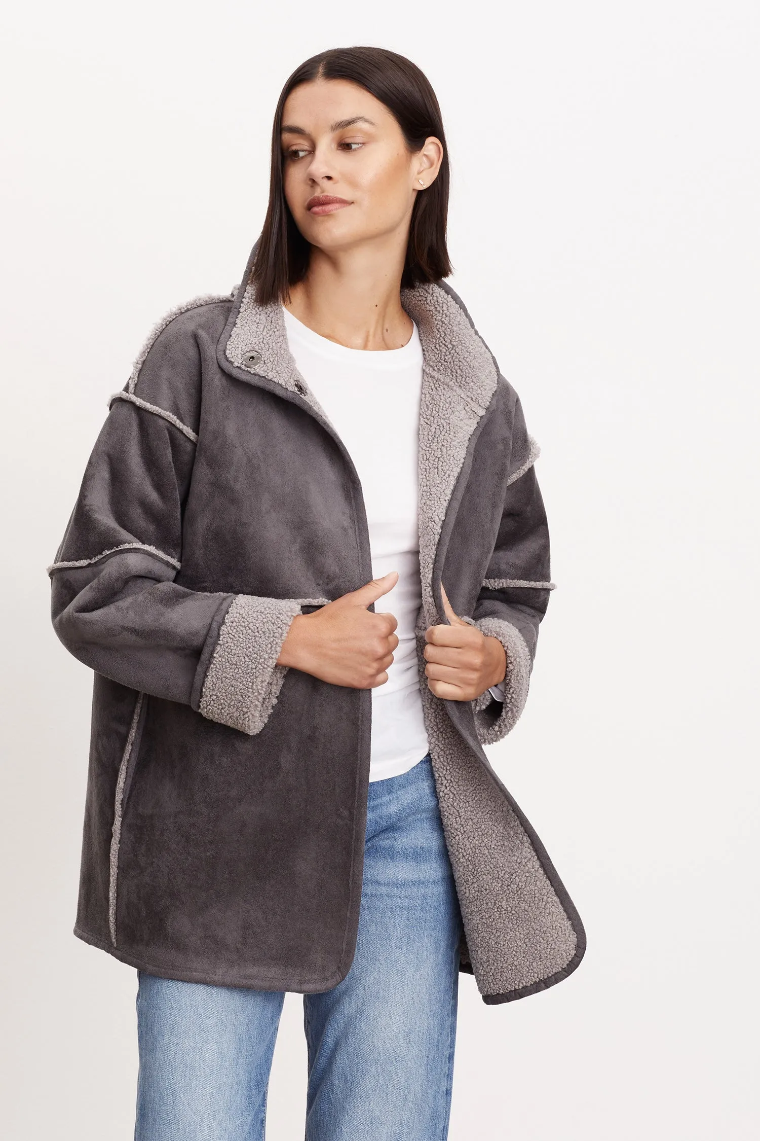 Albany | Reversible Lux Sherpa Coat