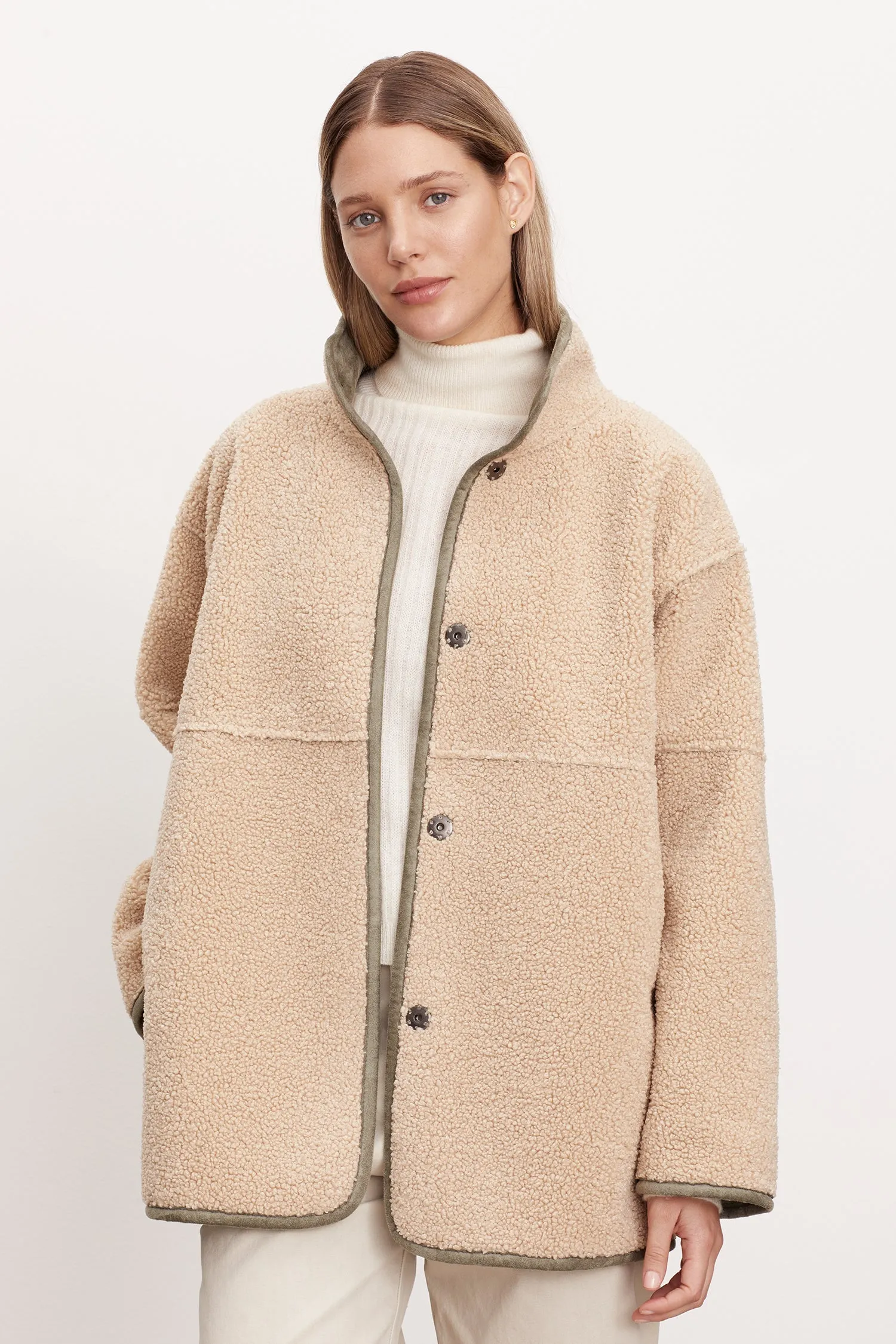 Albany | Reversible Lux Sherpa Coat