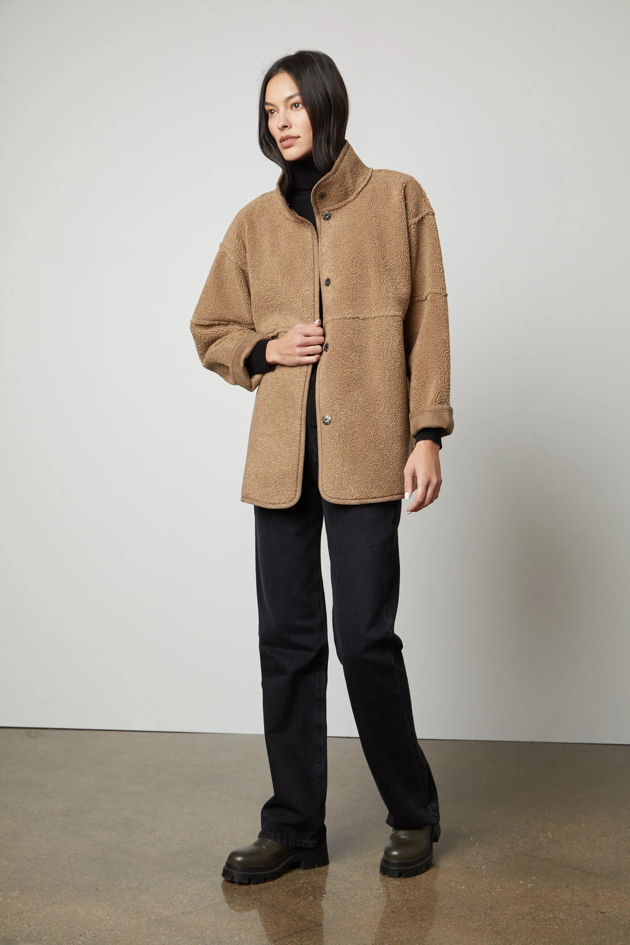 Albany | Reversible Lux Sherpa Coat