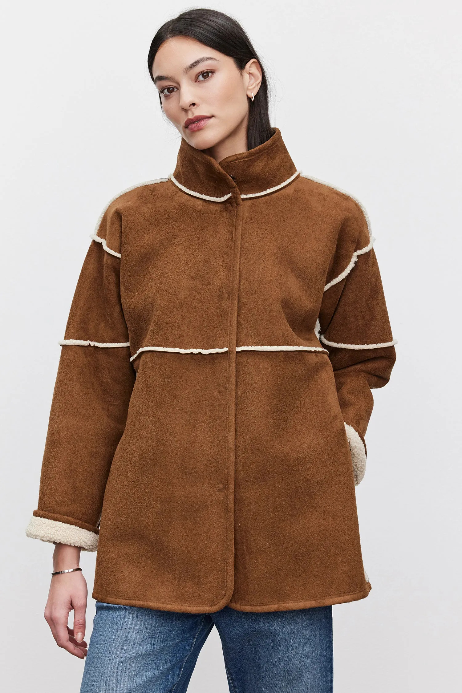 Albany | Reversible Lux Sherpa Coat