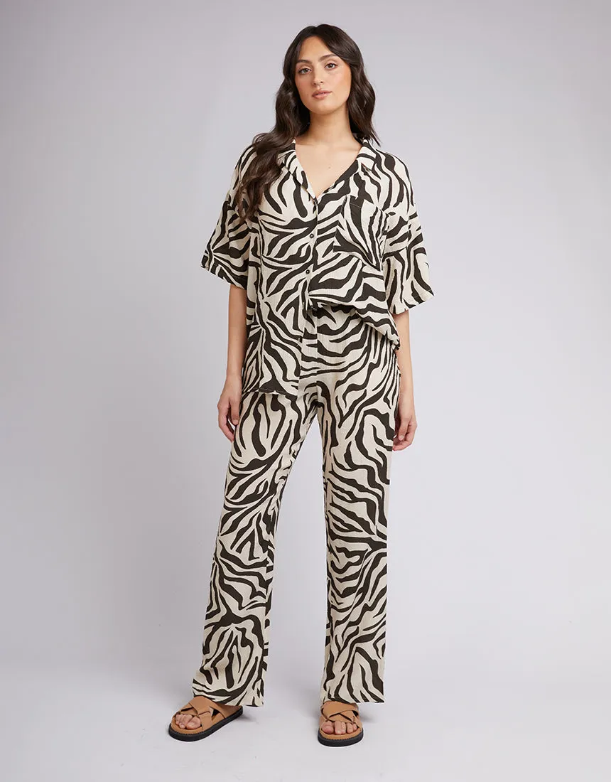 All About Eve Ziggy Shirt Zebra Print