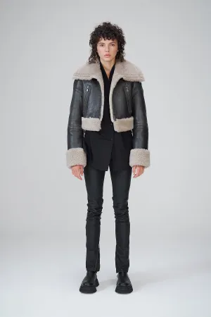 Anthracite Shearling Jacket