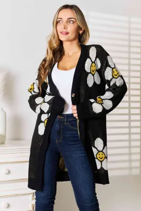 *APP EXCLUSIVE* Floral Button Cardigan