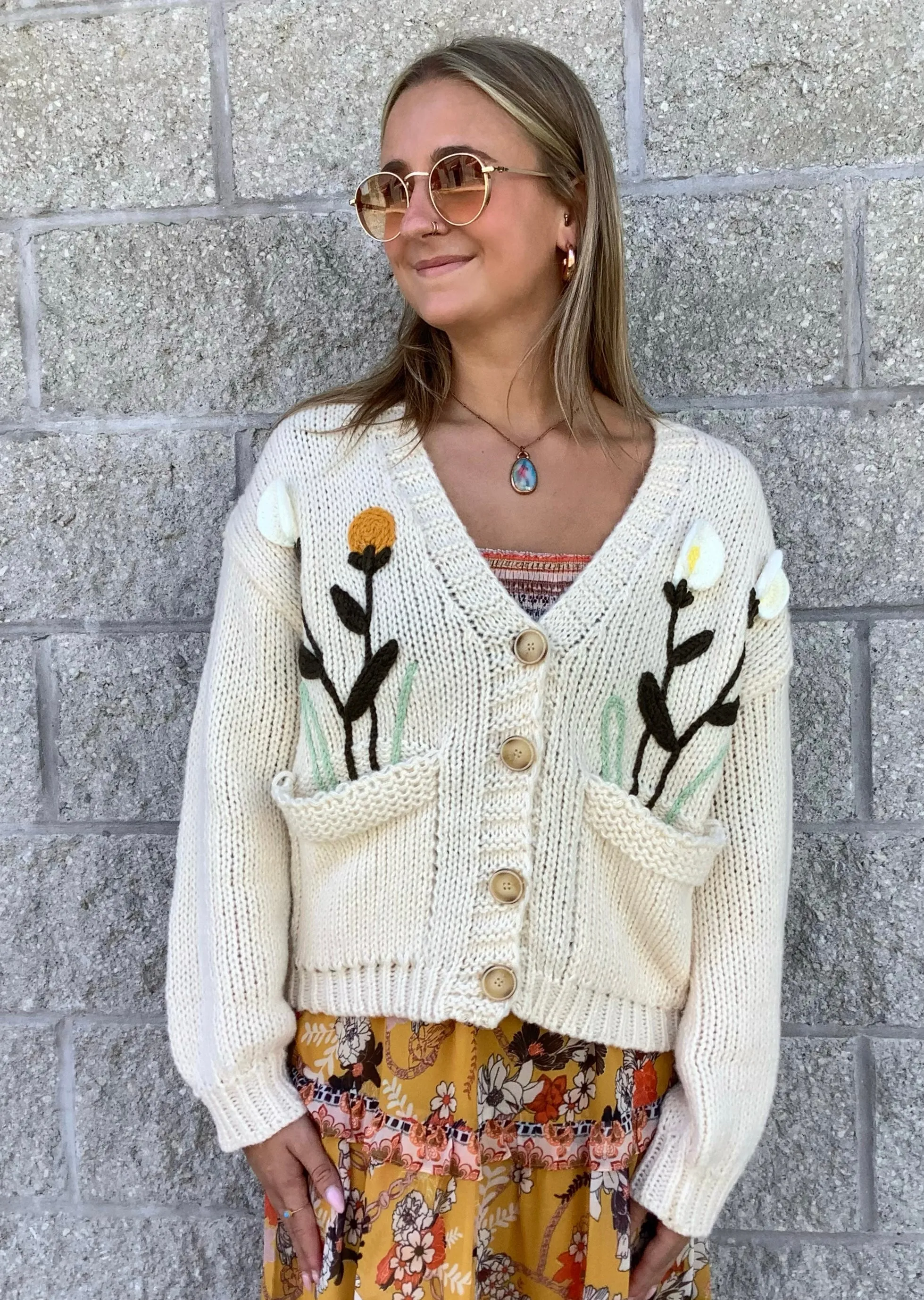 Ashley Handknit Cardigan