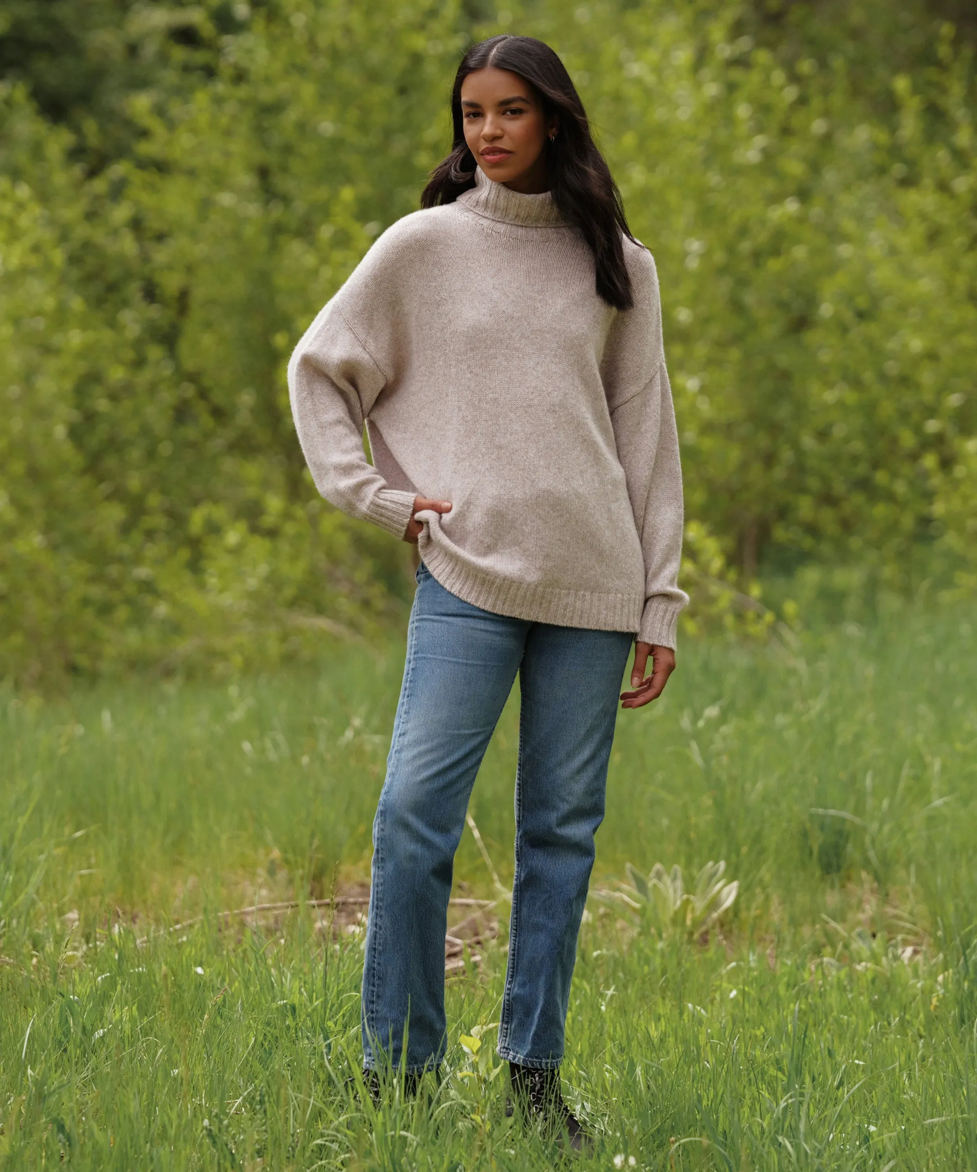 Cashmere Porter Turtleneck