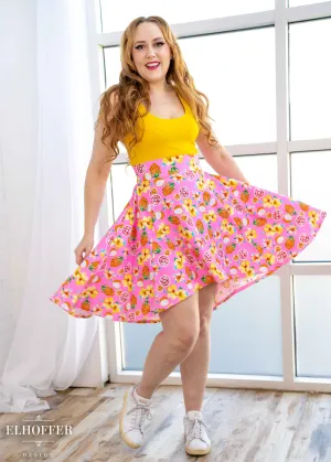 Essential Katie Lynn Skirt - Dragonfruit Queen