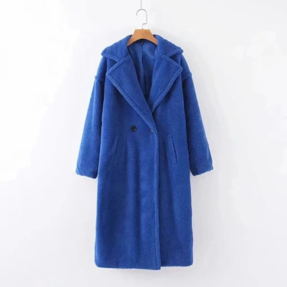 Faux Fur Teddy Loose Coat