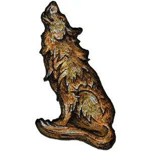 Hot Leathers PPA8940 Howling Wolf 2" x 5" Patch