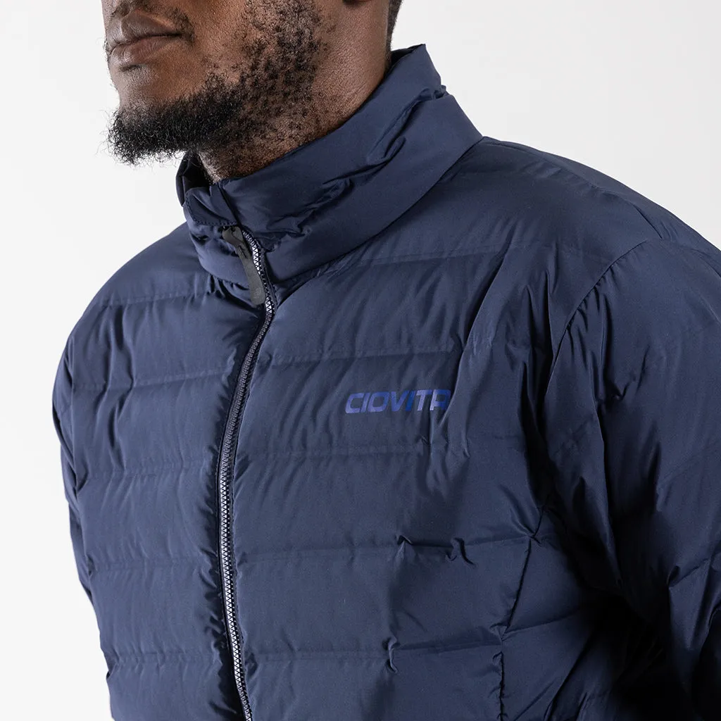 Men's Down Puffer Jacket (Navy)