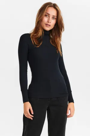 NUBOWIE ROLLNECK RIB - NOOS - Caviar