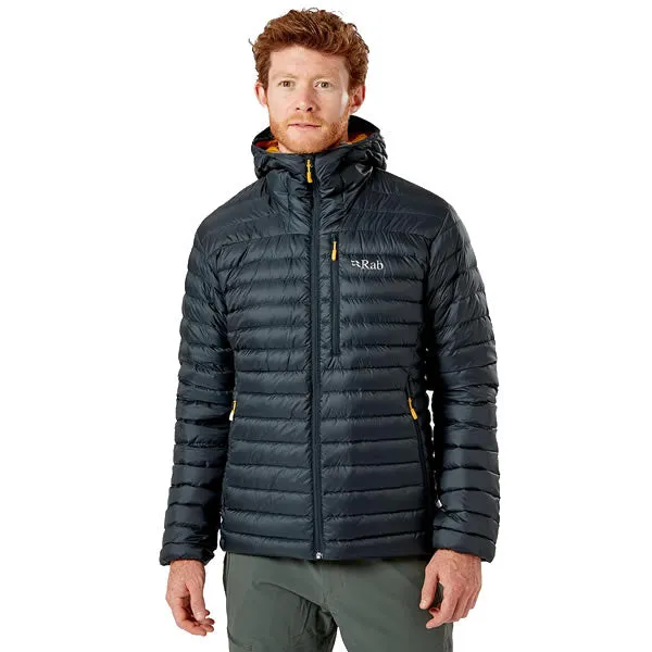 Rab Men's Microlight Alpine Down Hoody Jacket 700 Fill Power