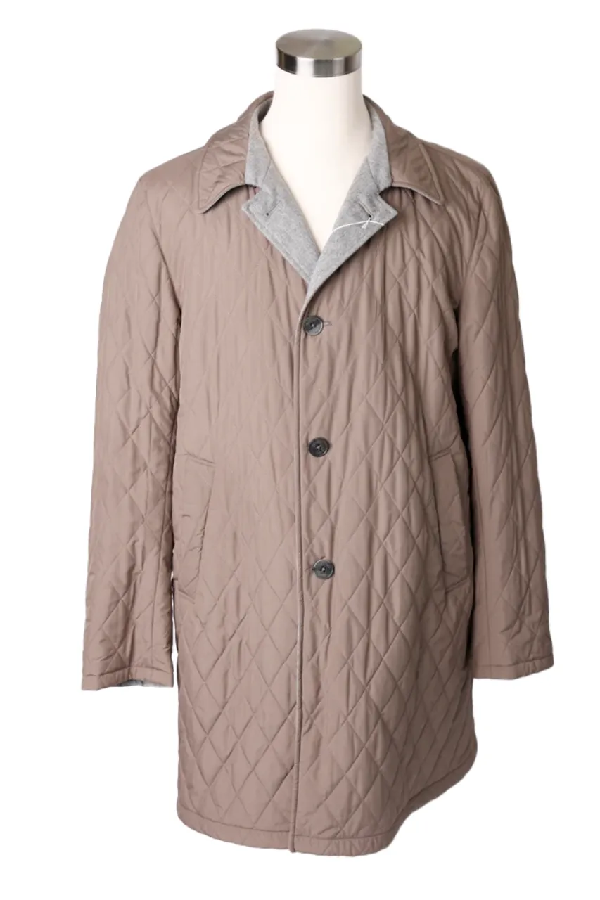 Reversible Cashmere Coat