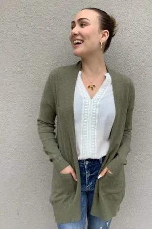 Sage Leaf Cardigan