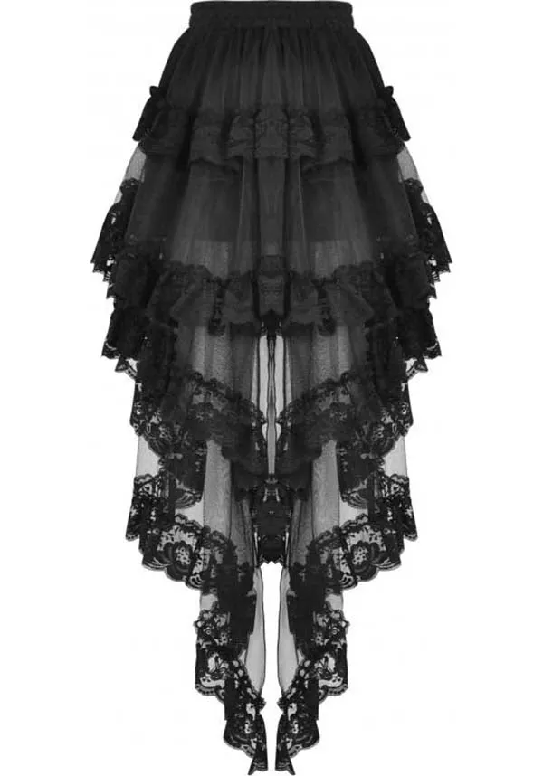 Swallow Tail | LACE SKIRT