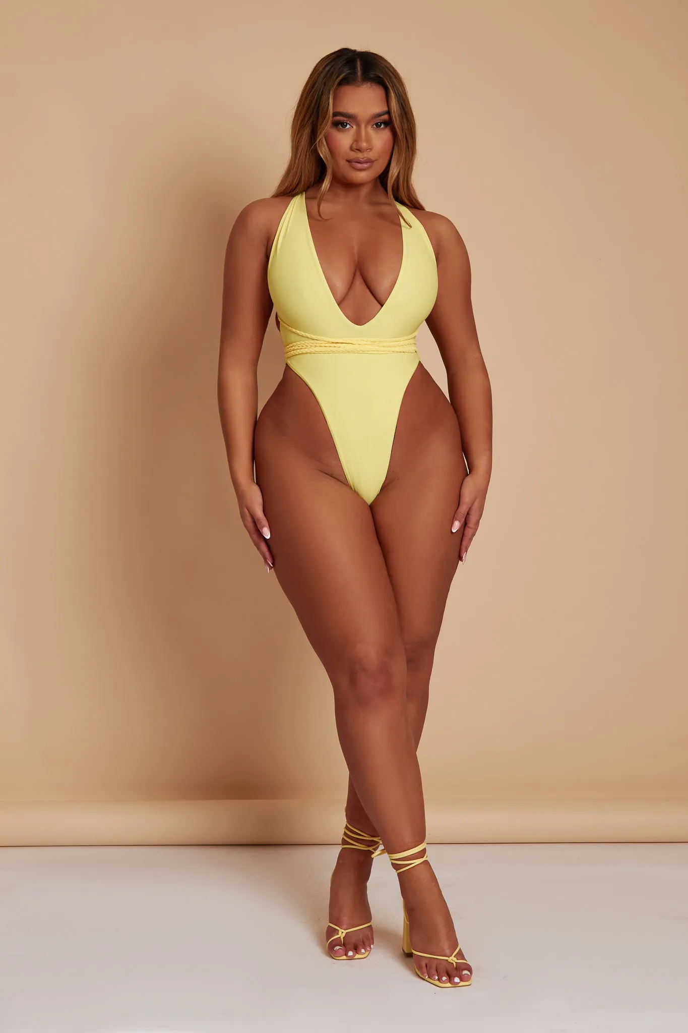 The Fishtail Swim - Yellow